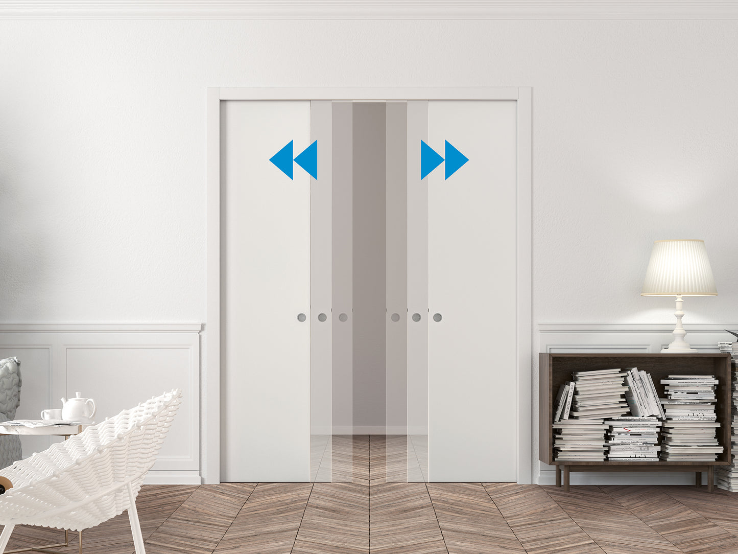 Eclisse Co-ordination Kit for Classic Double Door System