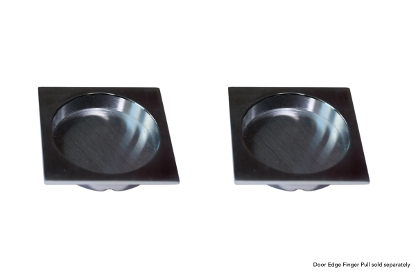 Square Flush Pull Handle Set For Sliding Pocket Door