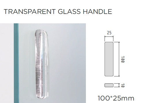 AVAILABLE FREE OF CHARGE WITH A 10MM GLASS DOOR - M008