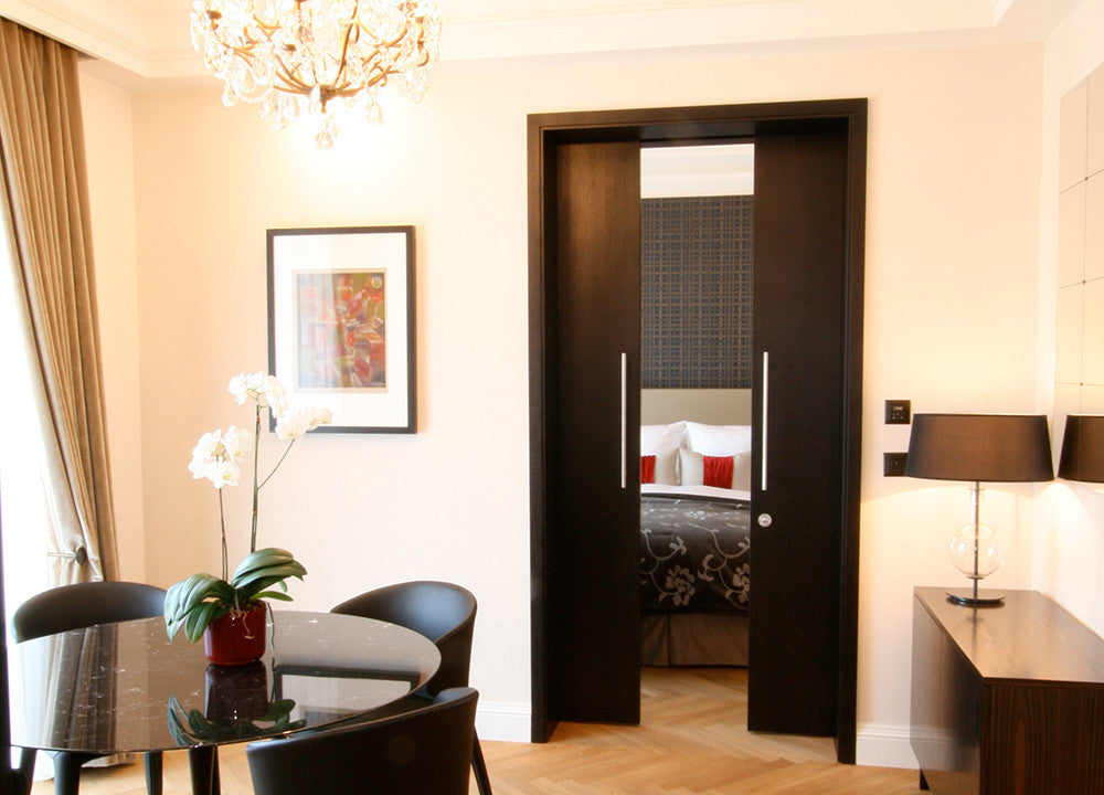 Classic Double Pocket Door System - WIRING-READY