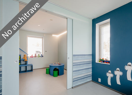 Syntesis® Flush DOUBLE Pocket Door System  - New Sizing