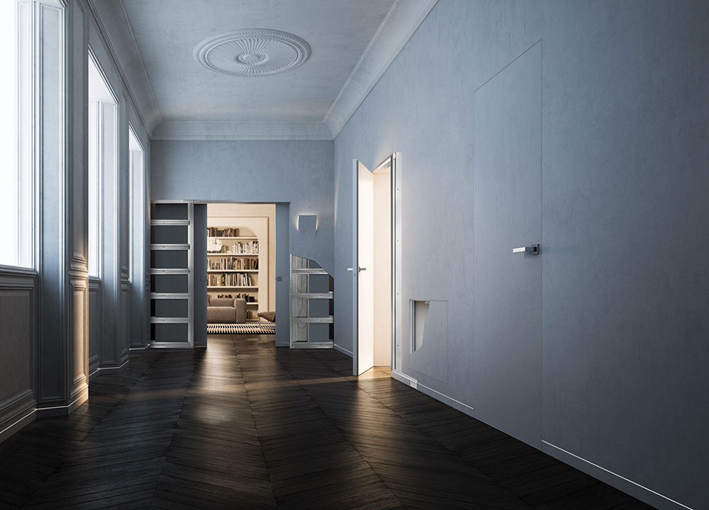 Syntesis Flush Wiring-Ready Double Pocket Door System