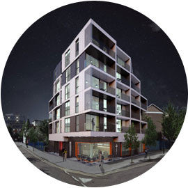 Spacelabs' renovation to Homerton Baptist Church includes Eclisse Pocket Door Systems
