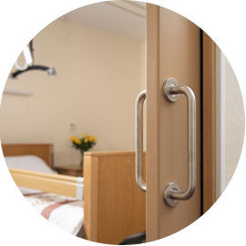ECLISSE the pocket door system of choice for retirement apartments, assisted living housing and care home projects