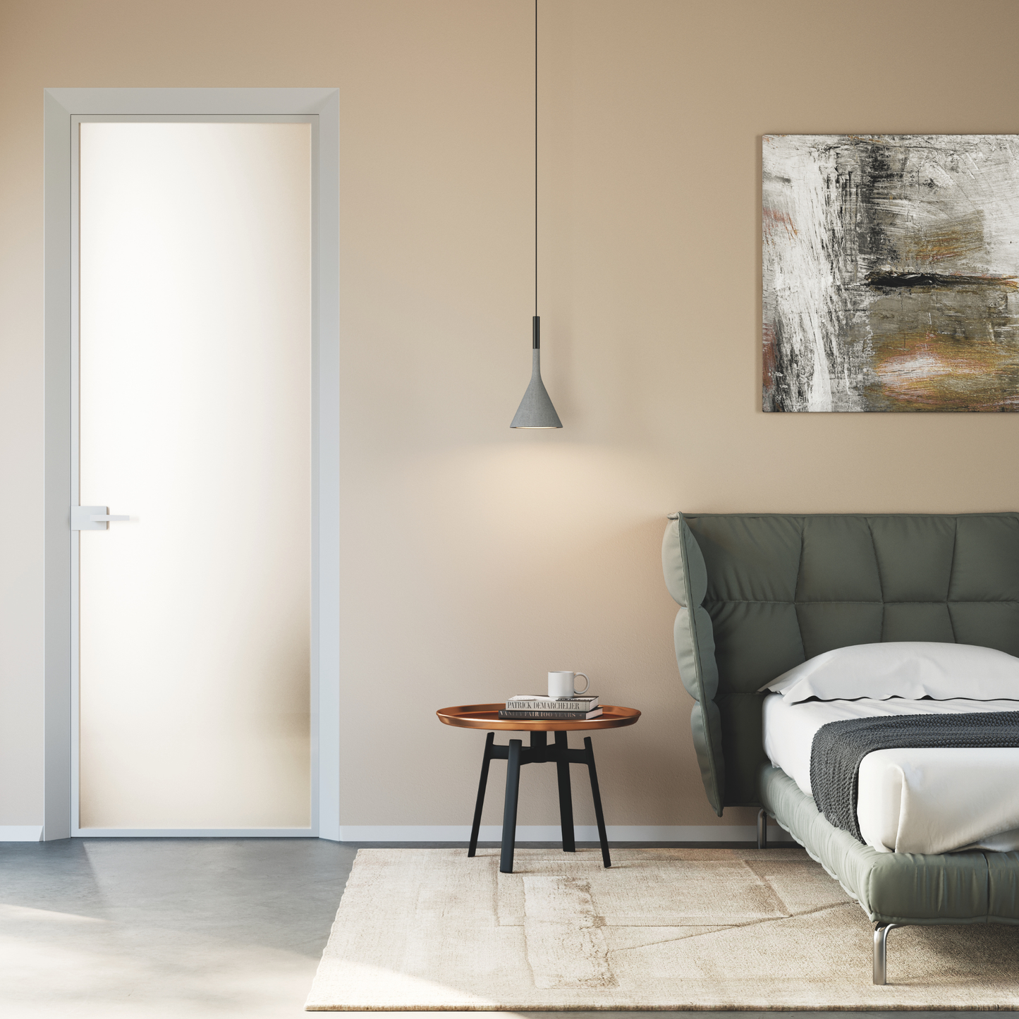 ECLISSE 40 Hinged Aluminimum Framed Glass