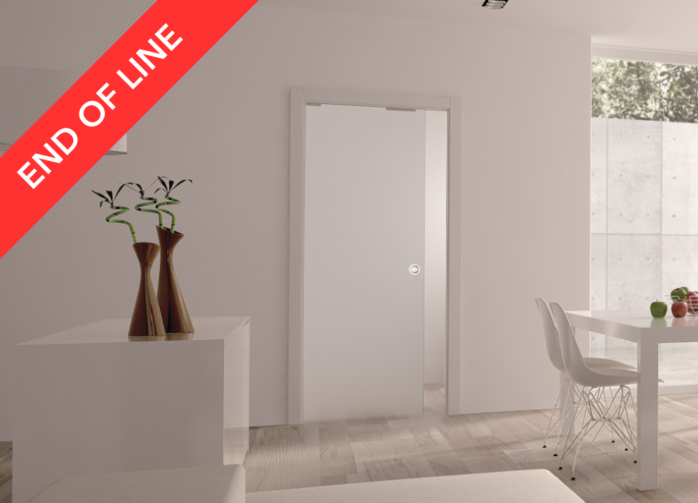 8mm Glass Single Pocket door system