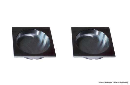Square  Flush Pull Handle Set For Sliding Pocket Door