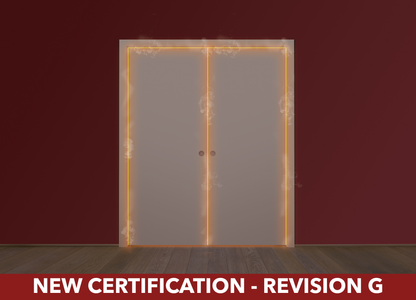 Classic DOUBLE FIRE-RATED Pocket Door System (Rev G)