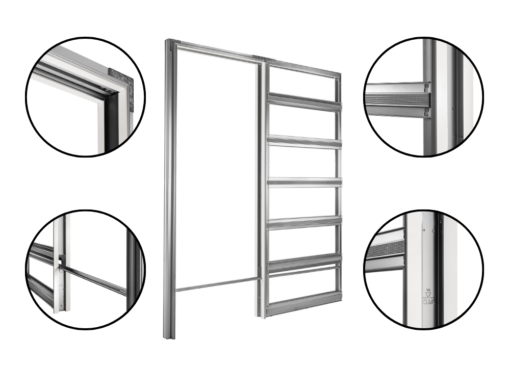 Syntesis Flush SINGLE Pocket Door System