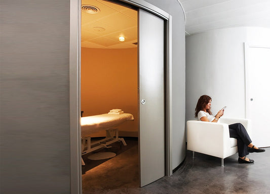 Curved Pocket Door System Single