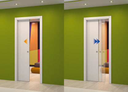 Eclisse Self Closing Pocket Door System