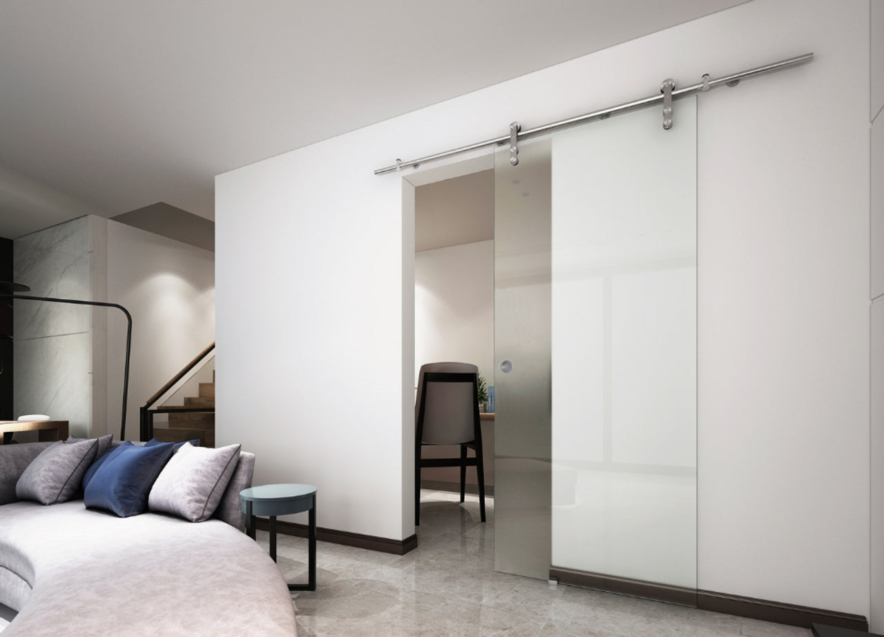 Vetroglide Classic Sliding Glass Interior Door System - Right to Left (SX)